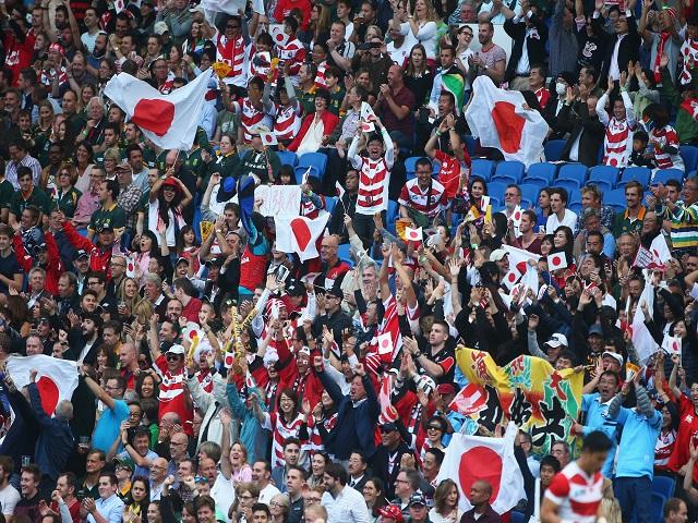 Will the Japan fans be celebrating again on Wednesday?